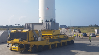 Transport of booster rockets