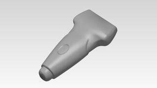 Bauteilvermessung: CAD-Modell von einem Ultraschallsontrode aus der Medizintechnik