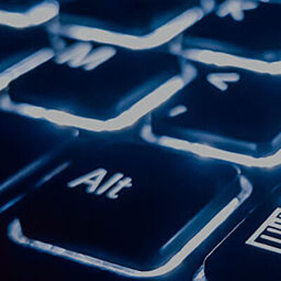 Kontakt sigma3D - beleuchtete Tastatur.